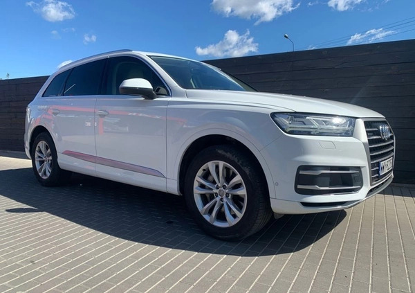 Audi Q7 cena 169700 przebieg: 53400, rok produkcji 2019 z Śrem małe 781